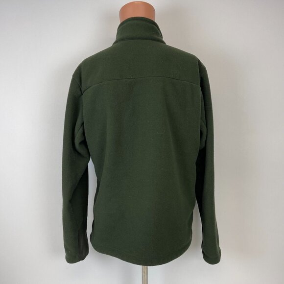 The North Face the Chimborazo Sweatshirt Mens Size M Green Full Zip Sherpa Line - Picture 4 of 5